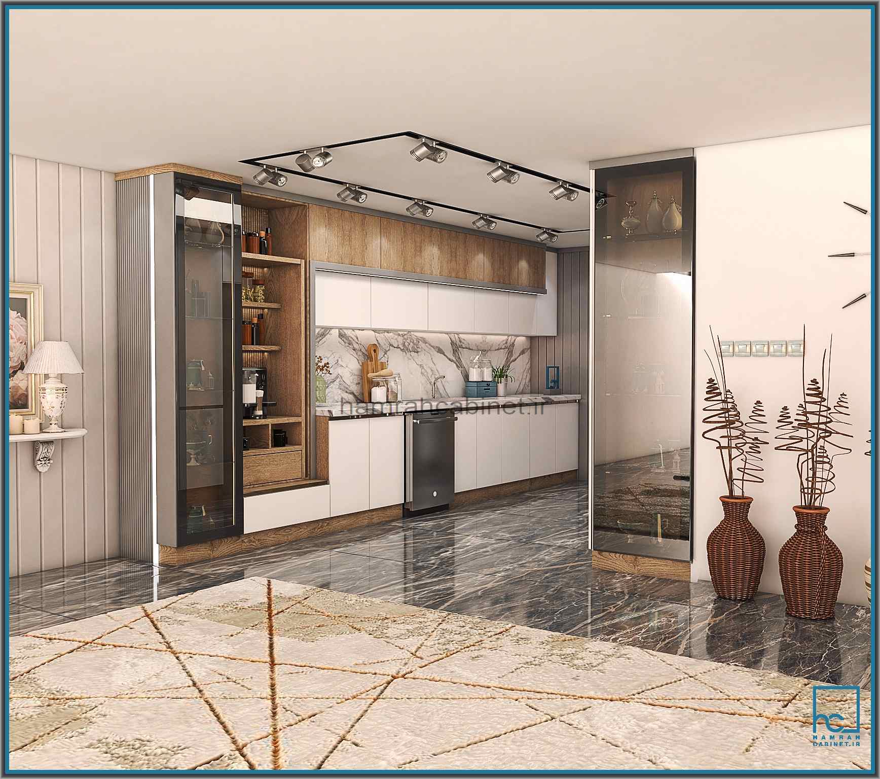 کابینت مدرن ژورنالی80